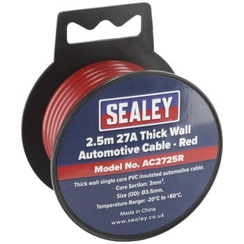Sealey Automotive Cable 27amp