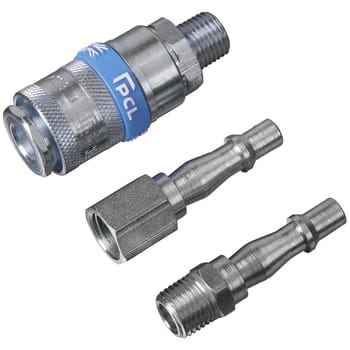 Sealey 3 Piece 1/4" BSP Air Tool Coupling Kit
