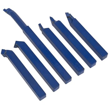 Sealey 6 Piece Metal Turning Set for SM27 Lathe
