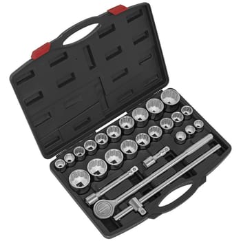 Sealey 26 Piece 3/4" Drive Bi Hexagon Socket Set