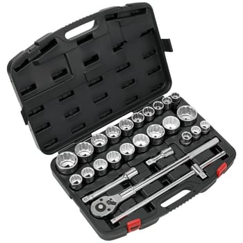 Sealey 26 Piece 3/4" Drive Bi Hexagon Socket Set