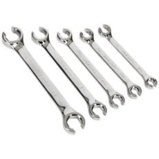 Sealey 5 Piece Flare Nut Spanner Set Metric