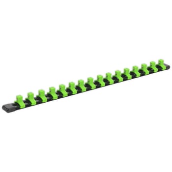 Sealey 3/8" Drive 16 Clip Socket Retaining Rail