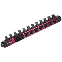 Sealey Anodised 1/2" Drive Socket and Screwdriver Bit Retaining Rail