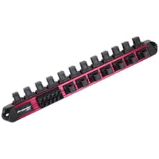 Sealey Anodised 1/2" Drive Socket and Screwdriver Bit Retaining Rail