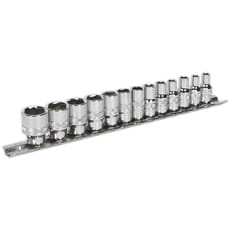 Sealey 13 Piece 1/4" Drive Socket Set