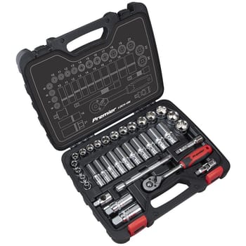 Sealey 34 Piece 3/8" Drive Socket Set