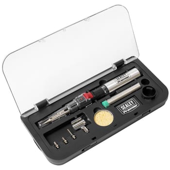 Sealey AK2962 10 Piece Professional Gas Soldering Iron Kit