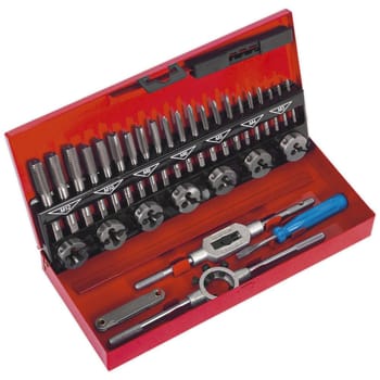 Sealey 32 Piece Tap and Split Die Set Metric