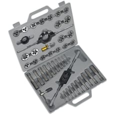 Sealey AK303 45 Piece Tungsten Steel Tap and Split Die Set