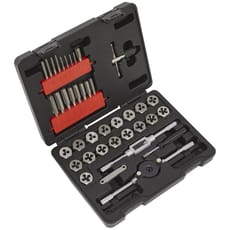 Sealey 39 Piece Tap and Die Set Metric