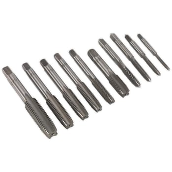 Sealey AK304M 10 Piece Metric Tap Set