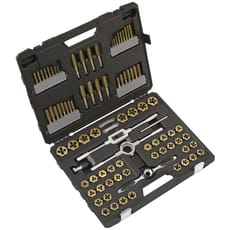 Sealey AK3086HIM 86 Piece Hexagonal Tap and Die Set