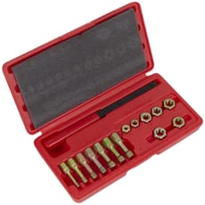 Sealey AK310 15 Piece Re-Threading Tap and Die Set Metric