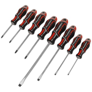 Sealey 8 Piece Gripmax Mixed Screwdriver Set
