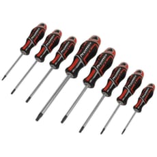 Sealey Gripmax 8 Piece Security Torx Screwdriver Set