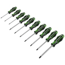 Sealey AK4324HV 10 Piece Grip Max Torx Hi Vis Screwdriver Set