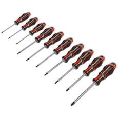 Sealey AK4324 10 Piece Grip Max Torx Screwdriver Set