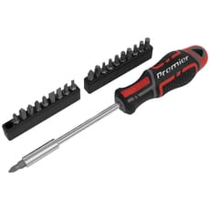 Sealey 21 Piece GripMAX Screwdriver and Bit Set