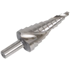 Sealey Double Spiral Fluted HSS Step Drill Bit