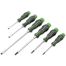 Sealey 6 Piece Slotted and Phillips Hammer Thru Screwdriver Set