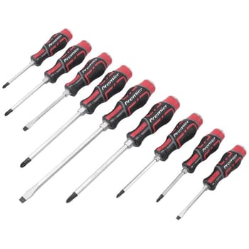 Sealey 9 Piece Hammer Thru Screwdriver Set