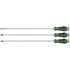 Sealey 3 Piece Slotted and Phillips Hammer Thru Long Screwdriver Set