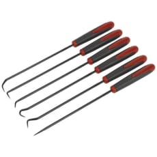 Sealey 6 Piece Long Reach Pick and Hook Set
