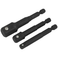 Sealey 3 Piece Impact Socket Adaptor Set