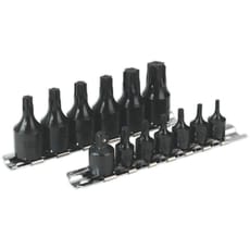 Sealey 13 Piece Combination Drive Impact Torx Socket Bit Set