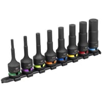 Sealey 1/2" Drive Impact Hexagon Socket Bit Set 