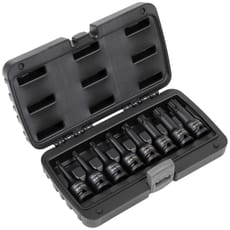 Sealey 8 Piece 1/2" Drive Impact Torx Socket Bit Set