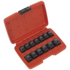 Sealey AK5613LP 13 Piece 1/2" Drive Impact Socket Set