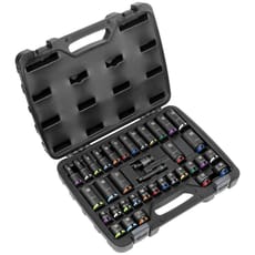 Sealey 36 Piece 3/8" Drive Colour Coded Impact Socket Set