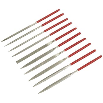 Sealey 10 Piece Diamond Needle File Set