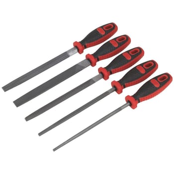 Sealey 5 Piece Smooth Cut Engineers File Set