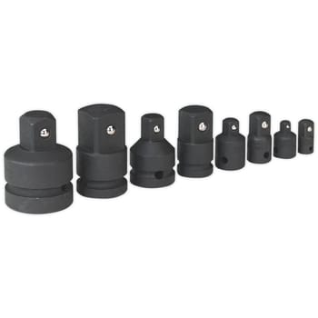 Sealey 8 Piece Impact Socket Adaptor Set