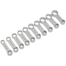 Sealey 10 Piece 3/8" Drive Torque Adaptor Spanner Set