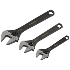 Sealey 3 Piece Adjustable Spanner Set Phosphate Finish