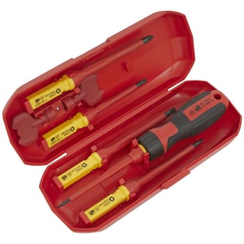 Sealey 8 Piece VDE Insulated Interchangeable Screwdriver and Key Set