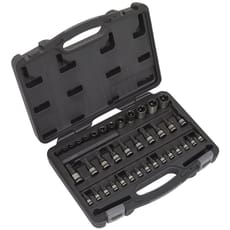 Sealey 38 Piece Combination Drive Torx and Security Torx Socket Bit Set