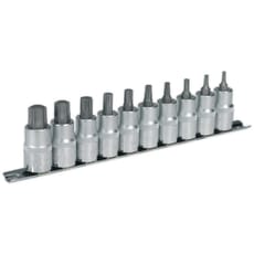 Sealey 10 Piece 1/2" Drive Torx Socket Bit Set