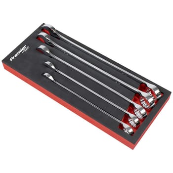 Sealey 5 Piece Jumbo Combination Spanner Set