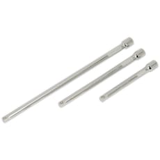 Sealey 3 Piece 1/4" Drive Socket Extension Bar Set