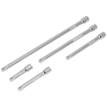 Sealey 5 Piece 1/4" Drive Socket Extension Bar Set