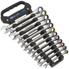 Sealey Platinum Series 12 Piece Ratchet Combination Spanner Set