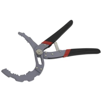 Sealey Self Adjusting Angled Oil Filter Pliers