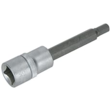 Sealey 1/2" Drive Long Reach Hexagon Socket Bit Metric