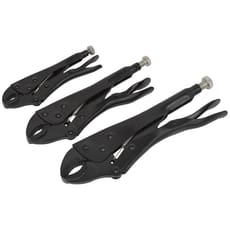 Sealey 3 Piece Anti Rust Locking Plier Set
