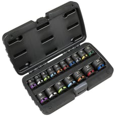 Sealey Premier 17 Piece 3/8" Drive Impact Socket Set